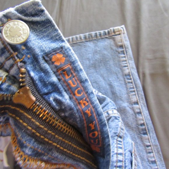 Womens Vtg Lucky Brand Jeans Rancher Flare Sz 12/21 - Picture 5 of 7